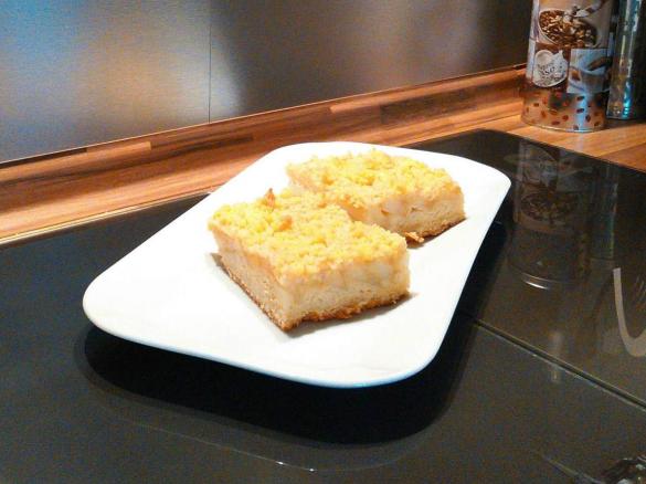 Apfelstreuselkuchen vom Blech