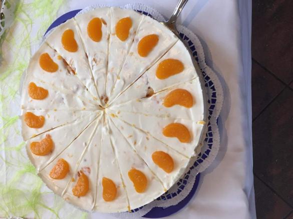 Mandarinen-Joghurt-Torte