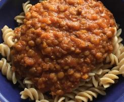 Linsenbolognese