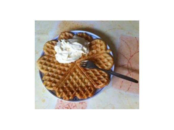 Quark Waffeln