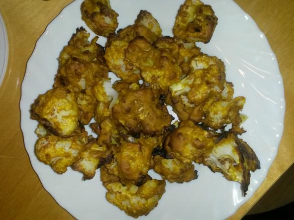 Blumenkohl im Teigmantel vegan