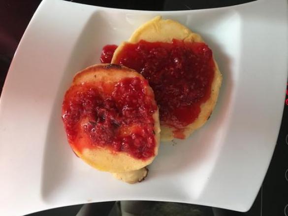 Pancakes mit Schokokern