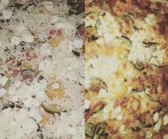 Weltbeste Grillgemüse Pizza