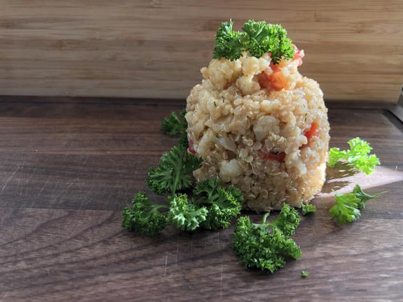 Blumenkohl-Quinoa Salat