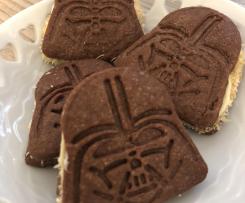 Nougat-Kokos-Plätzchen - Möge das dunkle Gebäck stets mit dir sein!