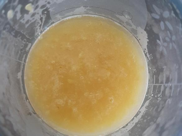 Apfel-Trauben Brei nach dem 4. Monat