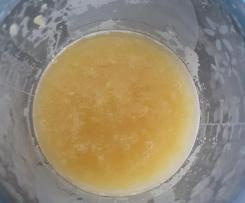 Apfel-Trauben Brei nach dem 4. Monat