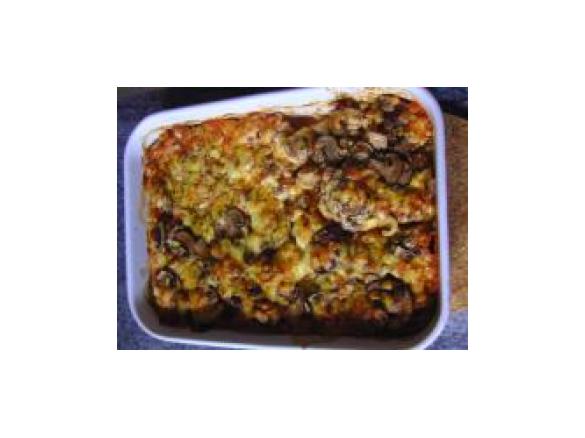 Variation von Hähnchen - Nudelauflauf