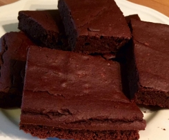 Kidneybohnen-Brownies (low carb, glutenfrei)