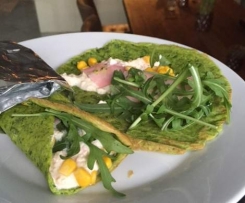 frische Rucola Wraps