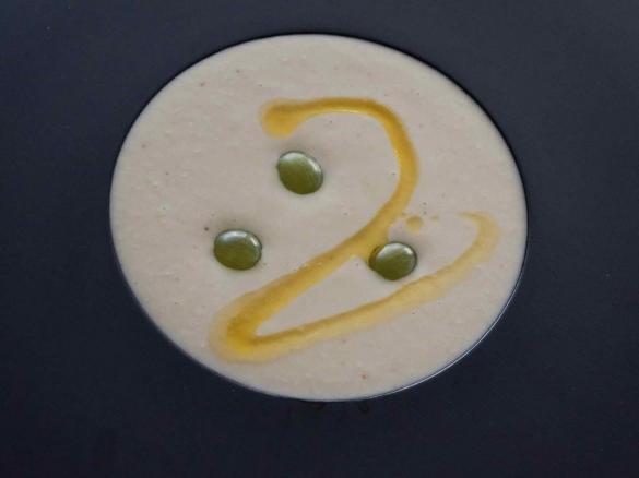 Ajo Blanco - Kalte Knoblauchsuppe 