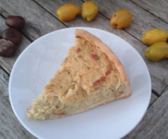 Weißkohl-Zwiebel-Kuchen