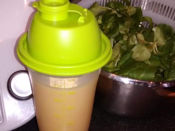 Variation von Kartoffeldressing