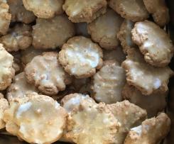 Zimt Sterne mit Gebäckpresse