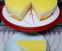 Joghurt-Zitronentorte mit Lemon Curd