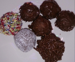 Nougat-Aperol-Pralinen