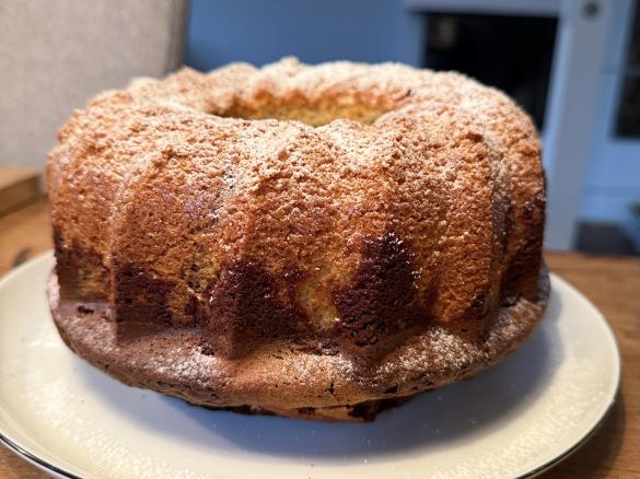 Nuß-Nougat Marmorkuchen