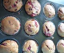 Muffins mit Johannisbeeren