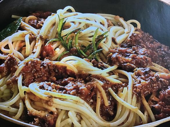Vegetarische Spaghetti Bolognese