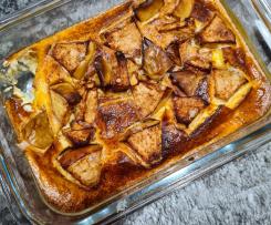 Apfel-Zimt Quarkauflauf wenig Kalorien