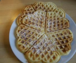 Waffeln fein