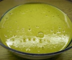 Kürbis-Erdnuss-Suppe