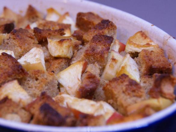 Fruchtiges Pain Perdu (Resteverwertung Brot)