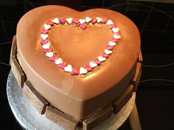 Muttertag Pinata aus Schokolade