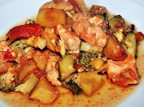 Toskanischer Hähnchen Auflauf