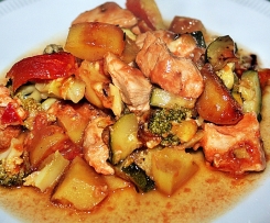 Toskanischer Hähnchen Auflauf