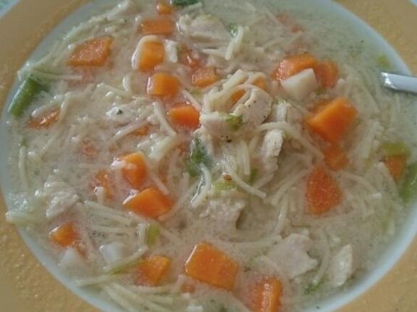 WW Schnelle Hühnersuppe