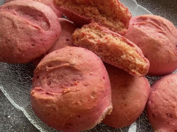 Dinkel Rote Beete Brötchen