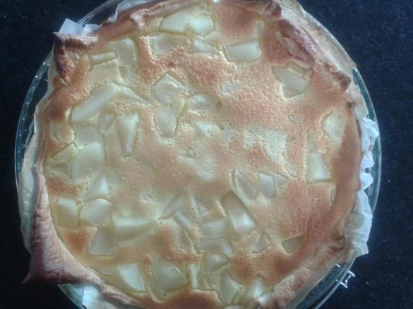 Steffi`s schnelle Birnentarte