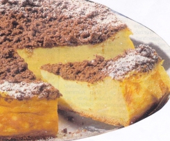 Saftiger Käsekuchen mit Schokostreusel