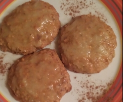 Kürbis Cookies mit     Ingwer-Glasur