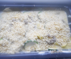 Zucchini-Kartoffel-Hack-Auflauf