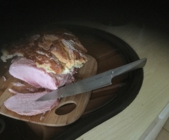 Schinken in Brotteig