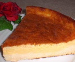 Quarkkuchen mit Eierschecke ohne Boden
