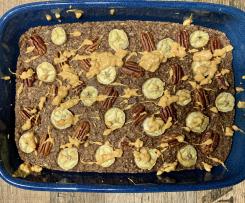 Oatmeal / Haferfrühstück aus dem Ofen / vegan