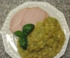 Bohnen süss-sauer - gestovt