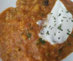 Schnelles Auberginen-Curry