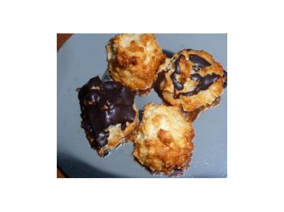 Kokosmakronen superschnell, kross und saftig