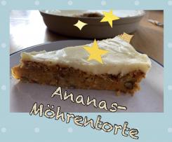 Ananas-Möhrentorte