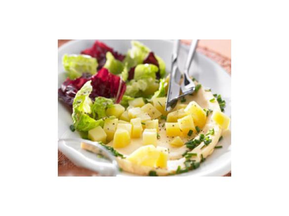 Omelette mit Kartoffeln