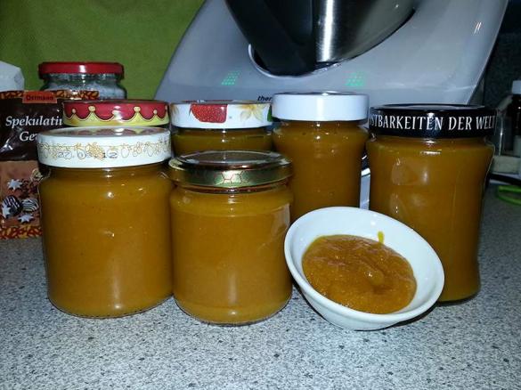 Kürbis-Apfel-Marmelade 