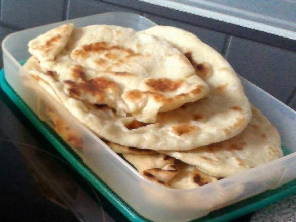 Pitta Brot aus der Pfanne