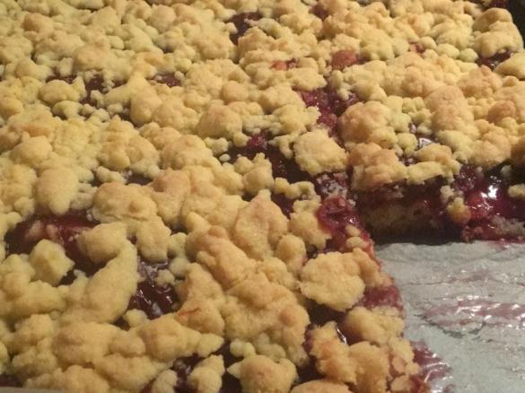 Variation Kirsch-Streuselkuchen, wie vom Bäcker