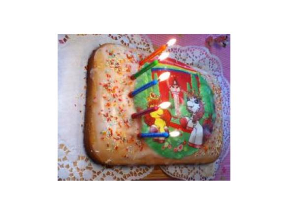Variation von Einfacher Fantakuchen (Kindergeburtstag - WW-geeignet)