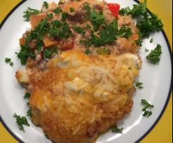 Süsskartoffel Hackfleischauflauf