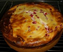 Sommerlicher Johannisbeer-Quarkkuchen